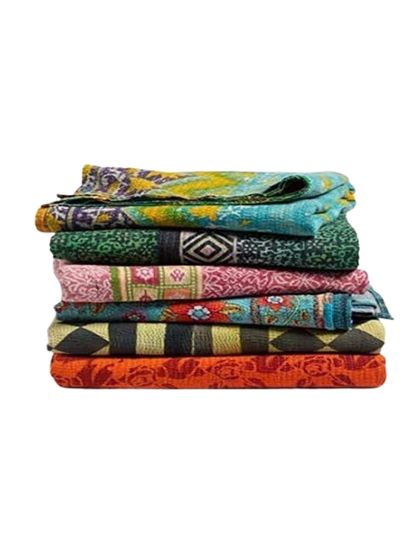 Indian Kantha Quilt