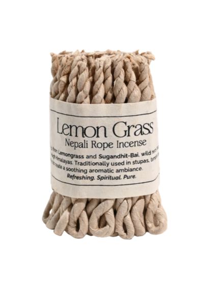 Lemongrass Incense Rope