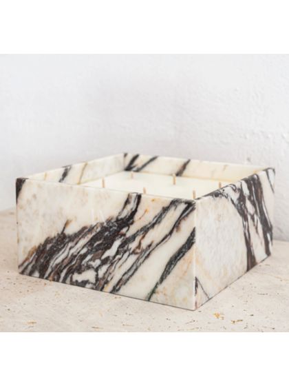 Alabaster Candle